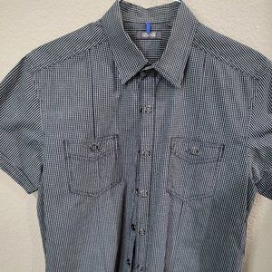 Kenneth Cole Short Sleeve Dress Shirt
